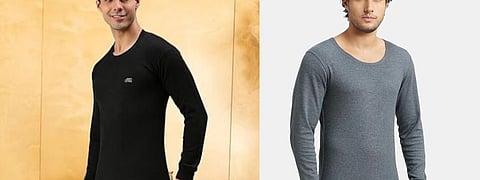 Explore thermal sets for men, from cotton thermal sets to warm winter innerwear for men that offer invisible warmth and all-day comfort.