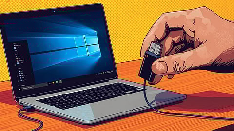 Modern OS features like Quick Removal let you safely unplug USB drives without ejecting unless files are actively being written.