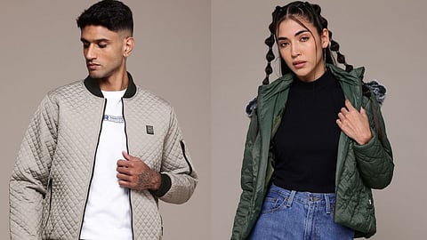 Explore top Roadster quilted jackets, including women's quilted jacket & functional men's hooded jacket. Its perfect winter layers combining warmth, & comfort.