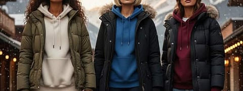 These are stylish ladies winter hoodies which are very comfortable, soft, and ideal in all-day wear. All the clothes in list are warm, for a cozy cold season.
