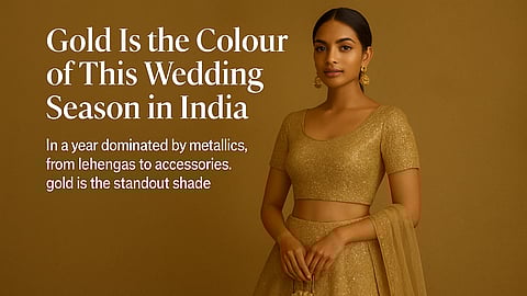 For brides craving statement radiance and bridesmaids seeking understated glamour, gold is the effortless choice for wedding-ready elegance.