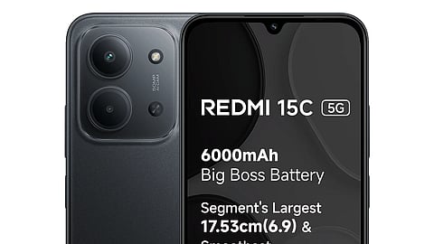 Image of Redmi 15C 5G smartphone for budget segment