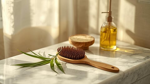 Sometimes, better hair starts with better tools. A Neem comb that is gentle, timeless, and consciously chosen.