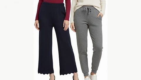 Stay warm without bulky layers in wool palazzos and jogger pants that balance comfort, elegance and everyday versatility for winter dressing.
