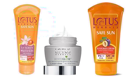 Daily sun care is non-negotiable, Lotus Herbals sunscreens shield your skin from hidden UV damage, keeping it protected, fresh and healthy in every season.