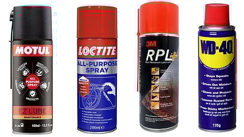 er and Lubricant Sprays for Household Maintenance