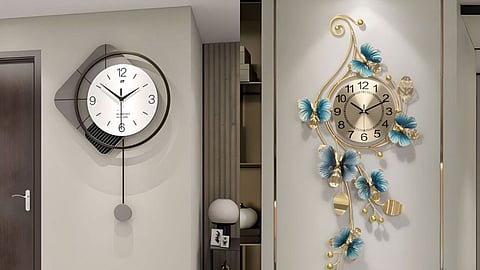Discover Art House wall clocks that double as décor—featuring abstract, metal & contemporary designs. Add style, character and timeless appeal to your walls.