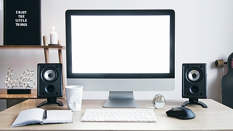 The built-in speakers of monitors and laptops are usually weak.