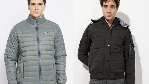 Cold-weather cool, simplified—explore men’s puffer jackets in lightweight, hooded and high-neck styles that are easy to layer and perfect for daily wear.