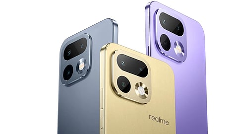 realme 16 Pro in Master Gold Urban Wild Design by Naoto Fukasawa