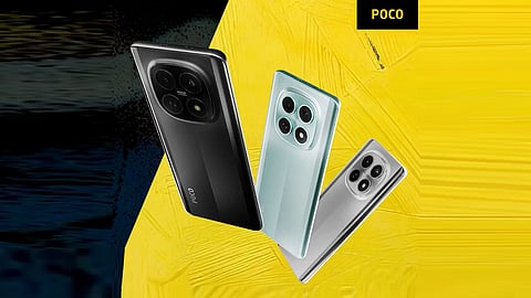 The POCO M8 5G is powered by the Qualcomm Snapdragon 6 Gen 3 chipset.