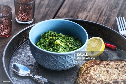 Saag is rich source of vitamins A, C, and K. Vitamin A can support eye health and immune system, vitamin C can help you fight infections with increased immunity, and vitamin K is significant for blood clotting and bone health. 