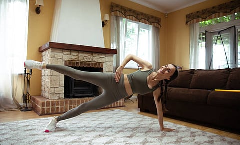 You can start your exercise routine with squats. It has emerged a useful lower-body exercise that can be beneficial for your calves muscles, hamstrings, quadriceps etc. 