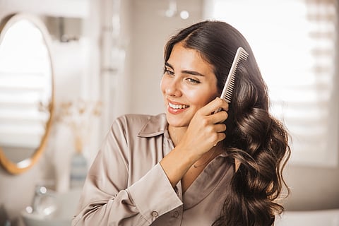 You can also create DIY hair masks by adding Vitamin E capsules either with yogurt or aloe vera gel. 