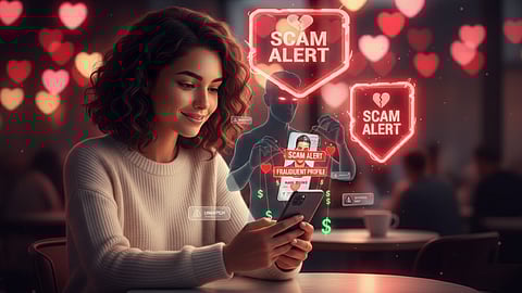 Online scams see a rise during the Valentine's Day season.