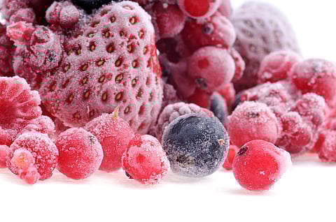Frozen fruits are just as nutritious, sometimes, even more so, than fresh ones.