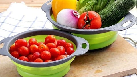 Collapsible Silicone Colanders For Your Kitchen