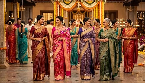 Silk Sarees for Weddings and Festive Wear available on Amazon.in