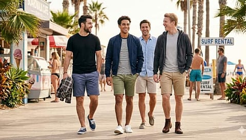 Men’s casual shorts for comfortable summer and everyday outfits.