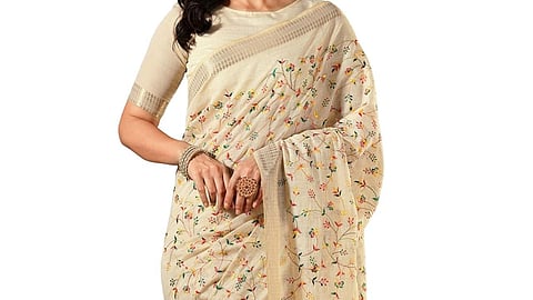 If you want to stay stylish throughout the day without compromising your comfort, linen sarees are the best option for you.