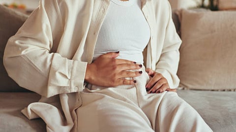 Bloating can make the stomach feel too tight, full, and uncomfortable as the gastrointestinal tract gets filled with excess gas. 