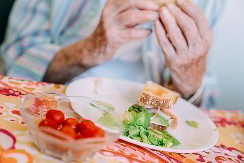 Centenarians eat plant-based diets and  avoid refined grains and processed meats.