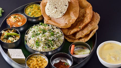 People avoid eating onion and garlic during Navratri.