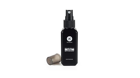 Setting sprays form a lightweight barrier over your makeup.