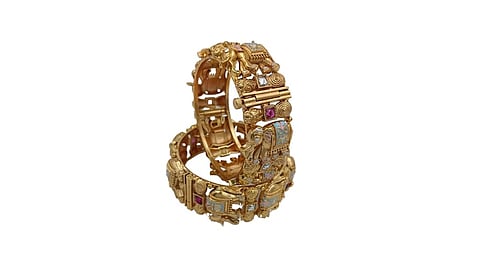 The intricate designs, traditional craftsmanship, and exquisite gem work make every piece unique.