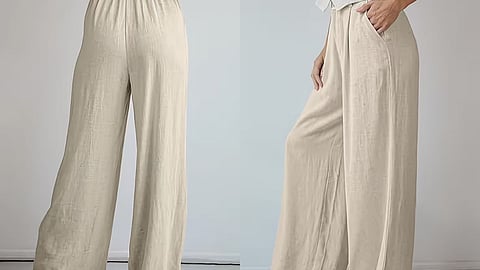 From lightweight tops to flowy dresses and wide-leg pants, linen outfits provide you with a chic look without the heavy feeling.