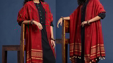 Here are some different ways to style dupattas with ethnic outfits including classic, front flow and layered drapes