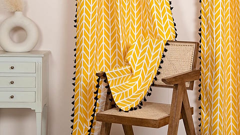 Curtains play an important role in setting the mood of your space.