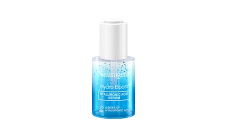 A good hyaluronic acid serum will not only hydrate your skin but also reduce the appearance of fine lines and strengthen the skin barrier.