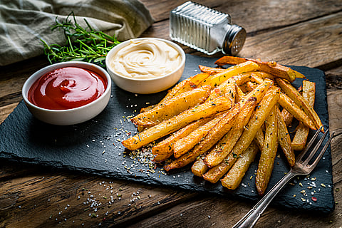 Skip frozen fries and learn how to get golden, crunchy fries using just a kadhai and fresh potatoes.