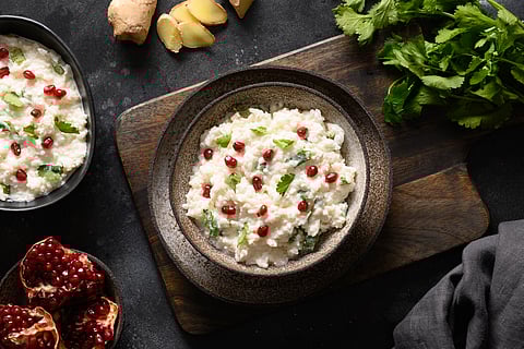 This South Indian classic soothes the stomach and balances spicy food effortlessly.