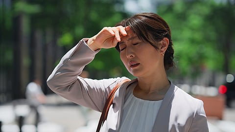 Skin care routine during heatwave