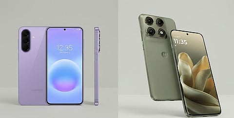 Samsung plays it safe, Motorola goes all-in on power here’s how they compare.