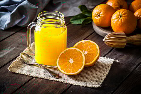 Drinking fruit juice daily may increase sugar intake and affect skin over time.