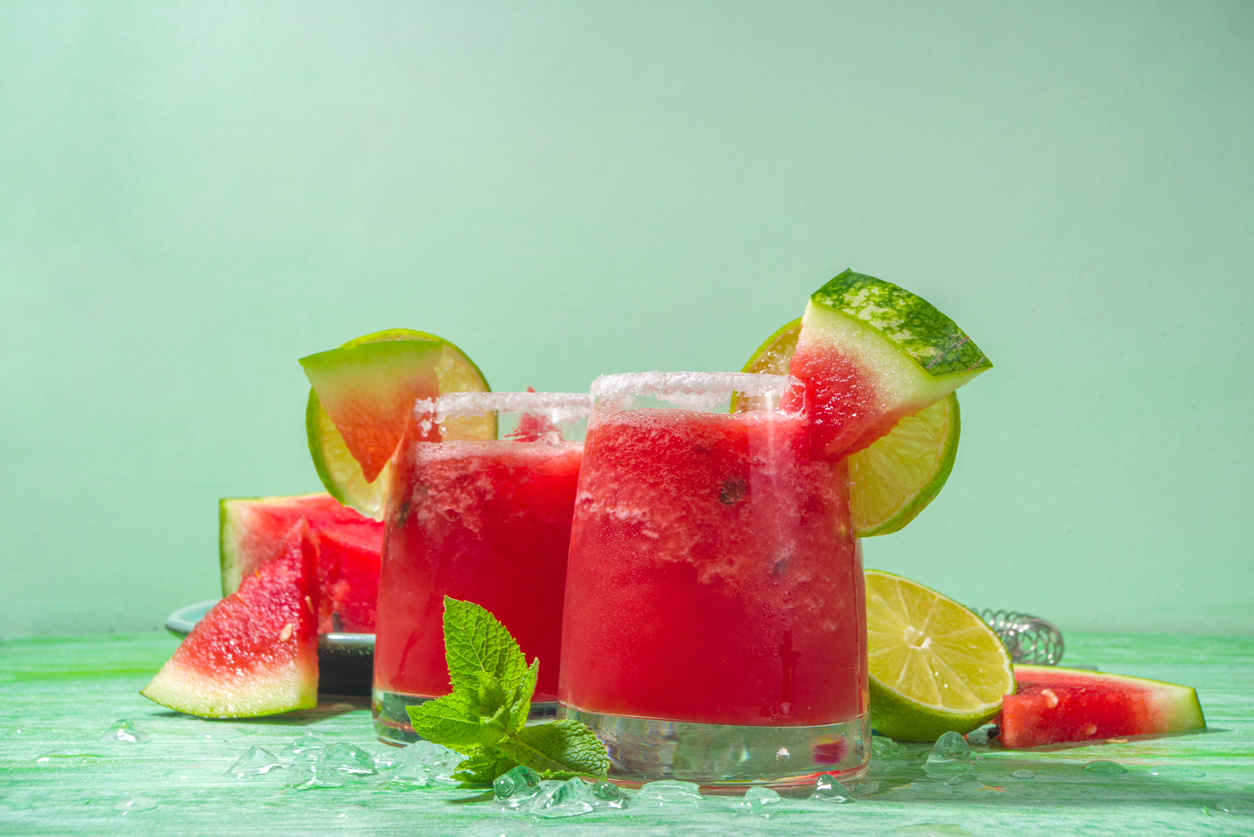 Watermelon cooler drink recipe