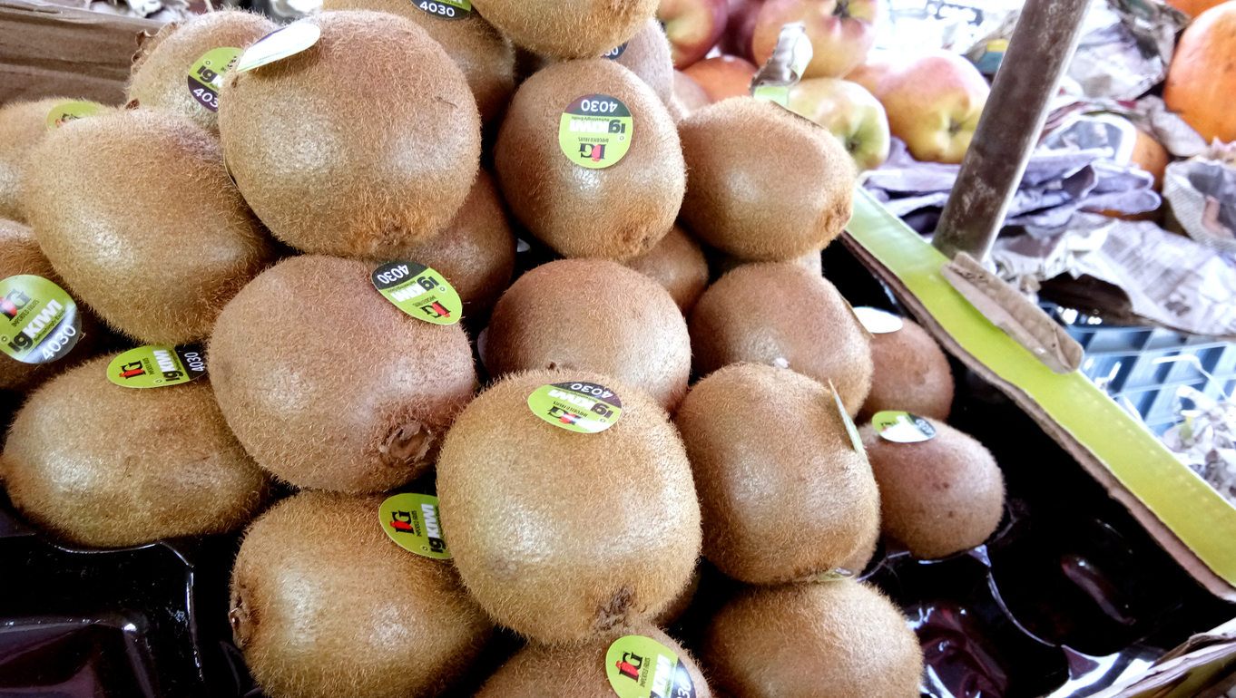 Consumers should avoid buying fruits and vegetables that have stickers unless they are from a reliable source.