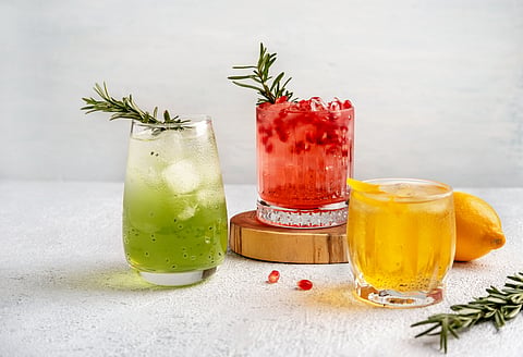 Zero-sugar mocktails for those on diet