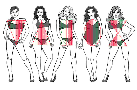 Women of all body shapes.
