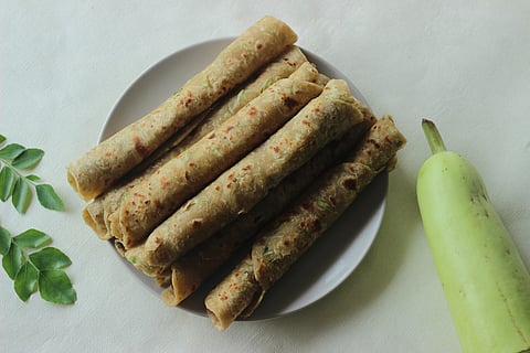 How to make lauki ka paratha