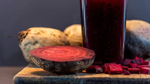 Beetroot is also a natural source of nitrate and linked with better sports performance.  