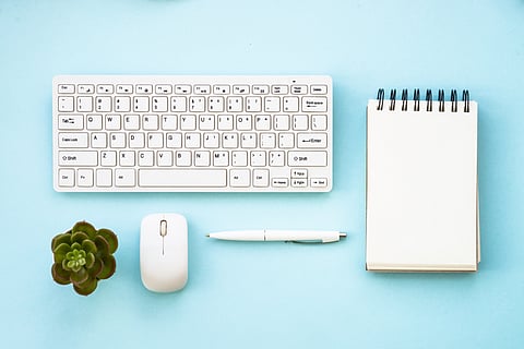 Mechanical Keyboards on a desk.