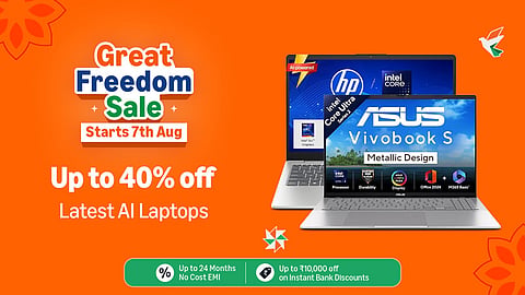 Top Amazon Great Freedom Sale 2026 laptop deals from ASUS, HP, Lenovo, and Acer.