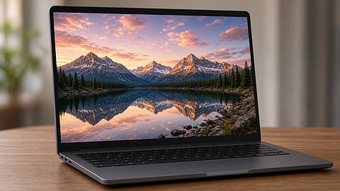 100% sRGB laptop display compared with brightness, resolution and colour accuracy