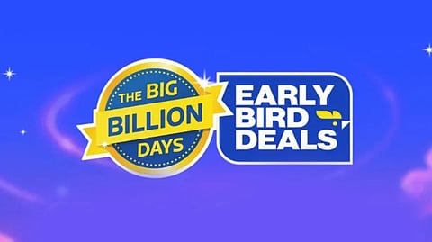 Flipkart Big Billion Days 2026 Early Bird Deals are live from September 24, with the main sale starting October 9.