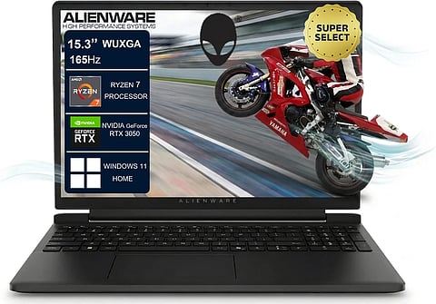 Dell Alienware 15 Gaming Laptop, AMD Ryzen R7 260 Processor, NVIDIA GeForce RTX 5060