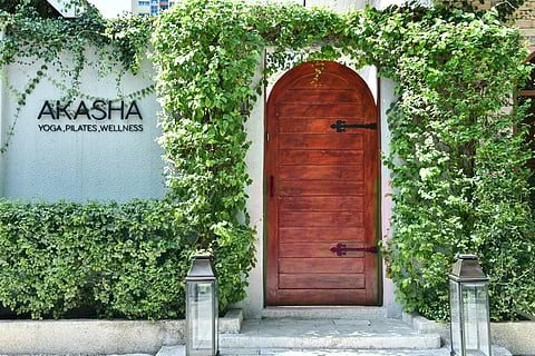 Enter the red door and leave behind the chaos of the outside world.